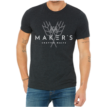 Load image into Gallery viewer, Classic Long Sleeve Maker&#39;s T-Shirt Logo &amp; Sheaf